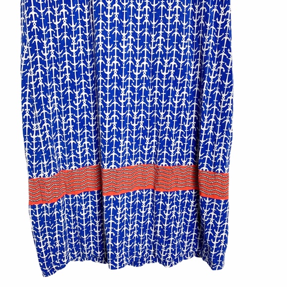 Antibe Blanc Nautical Anchor Print Dress - Picture 3 of 5
